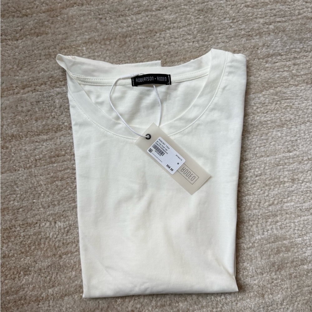 White Robertson + Rodeo Shirt